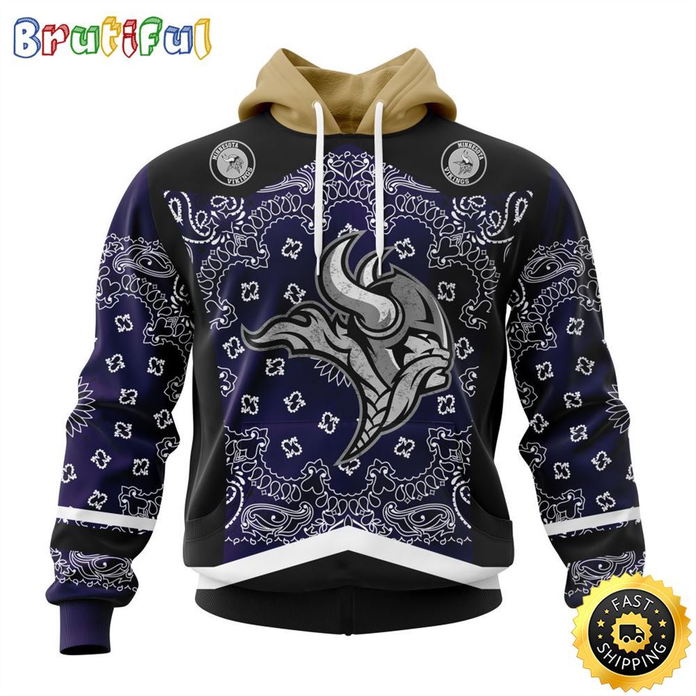 NFL Minnesota Vikings All Over Print Hoodie 3D Specialized Classic Style Unisex Hoodie 2 lorvz4