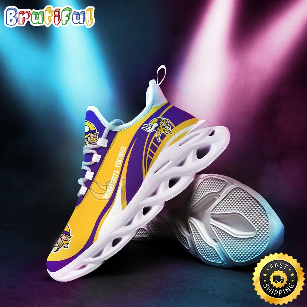 NFL Minnesota Vikings Sneaker Max Soul Shoes Hot Special Gift For Fans 1 kl3h5t