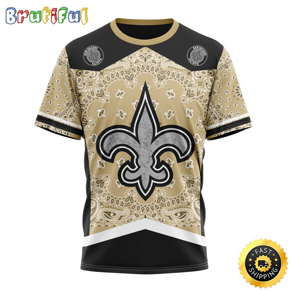 NFL New Orleans Saints All Over Print 3D T Shirt Specialized Classic Style Unisex Tshirt 1 cffqin