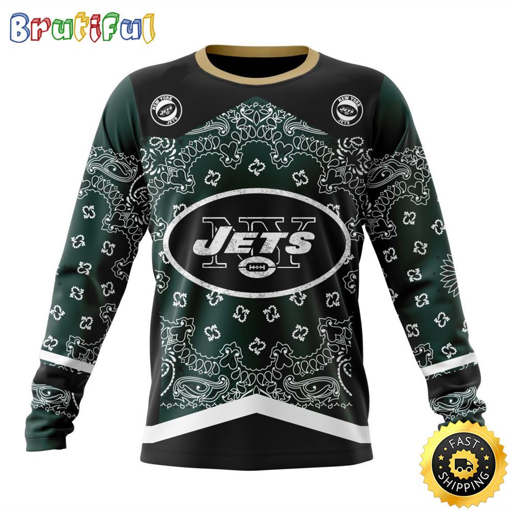 NFL New York Jets Crewneck Sweatshirt Specialized Classic Style Unisex Sweatshirt 1 unmoxd