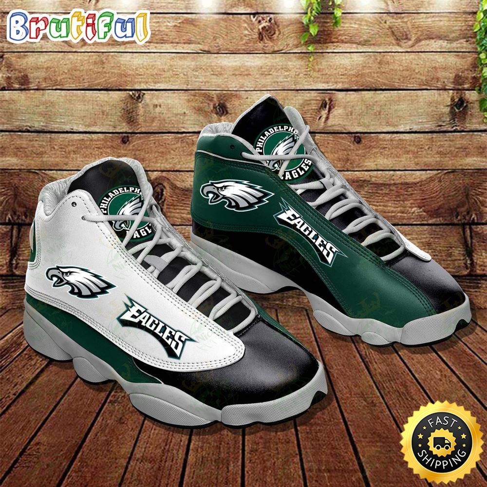 NFL Philadelphia Eagles Air Jordan 13 Shoes V4 zj0rmw