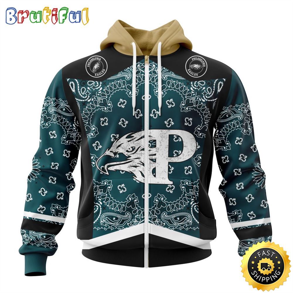 NFL Philadelphia Eagles All Over Print Zip Hoodie 3D Specialized Classic Style Unisex Hoodie 2 nlccdg
