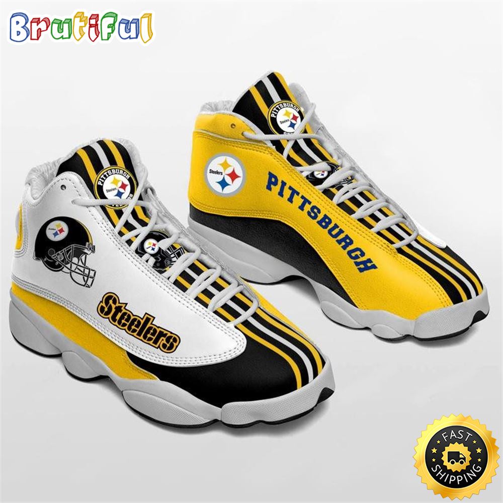 NFL Pittsburgh Steelers Air Jordan 13 Shoes V3 jphjbu