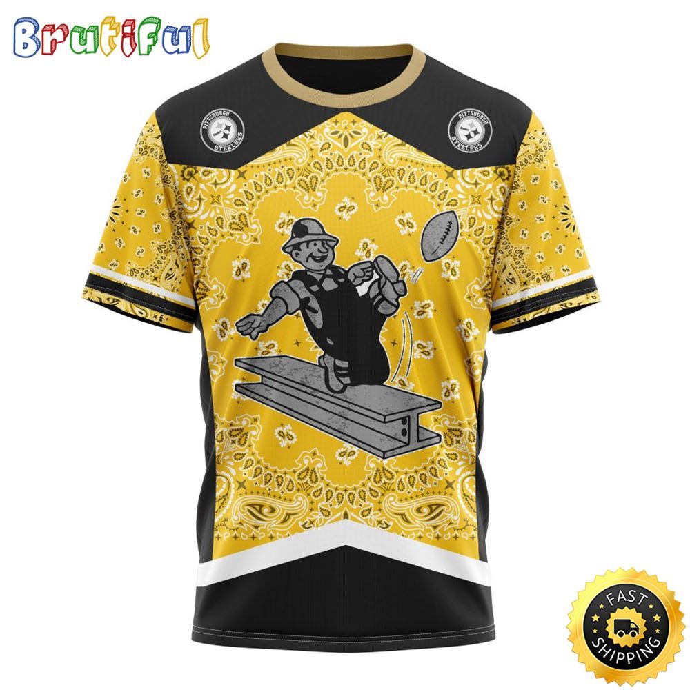 NFL Pittsburgh Steelers All Over Print 3D T Shirt Specialized Classic Style Unisex Tshirt 1 cpmxlb