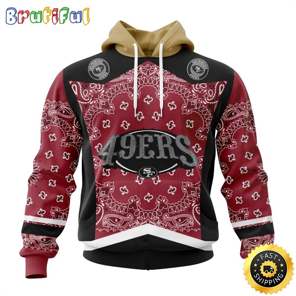NFL San Francisco 49ers All Over Print Hoodie 3D Specialized Classic Style Unisex Hoodie 2 v0rtpn