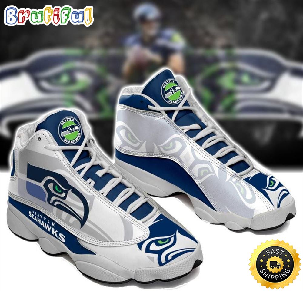 NFL Seattle Seahawks Air Jordan 13 Shoes V2 iu1aw7