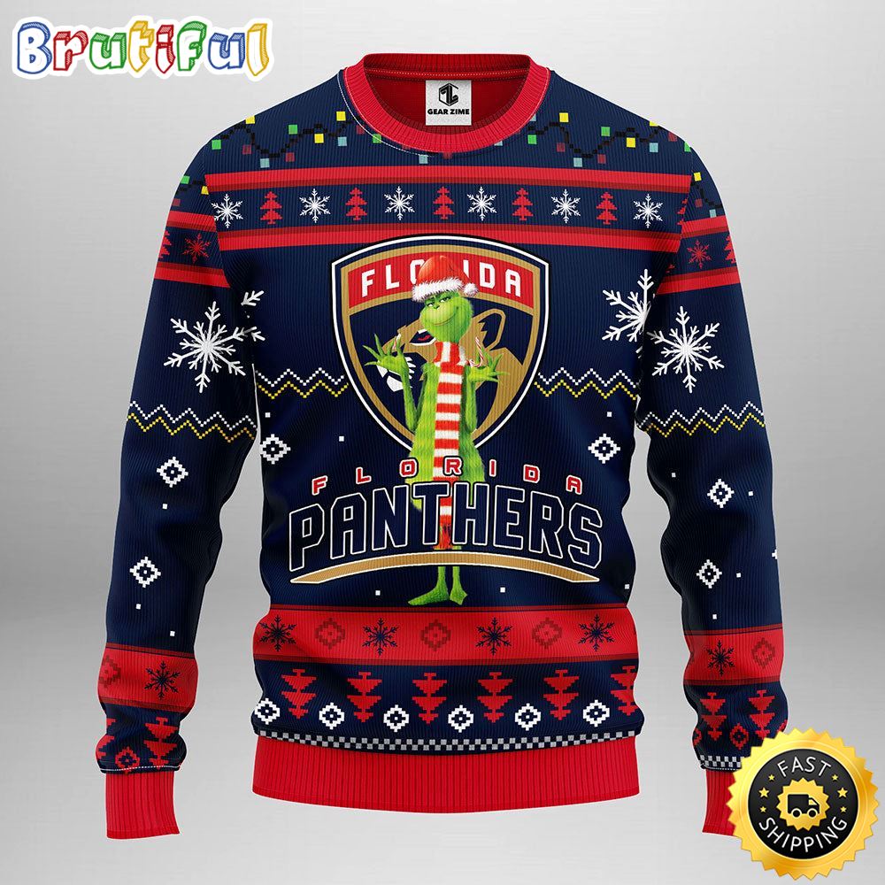 NHL Florida Panthers Christmas Ugly Sweater Print Funny Grinch Gift For Hockey Fans 2 wwmw8m