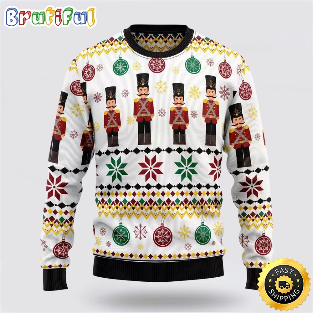 Nutcracker Group Ugly Christmas Sweater Christmas Gift For That Everyone Will Love 1 thjvk2