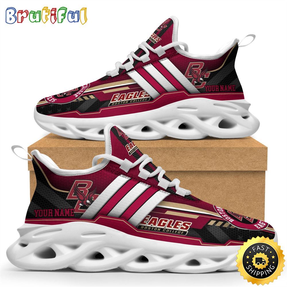 Personalized Boston College Eagles Max Soul Shoes Sneakers Elevate Your Every Step 1 sh5m7e