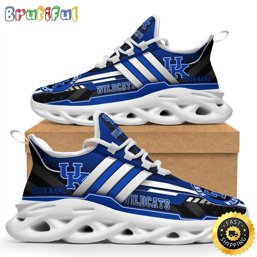 Personalized Kentucky Wildcats Max Soul Shoes Sneakers Elevate Your Every Step 1 envxcw