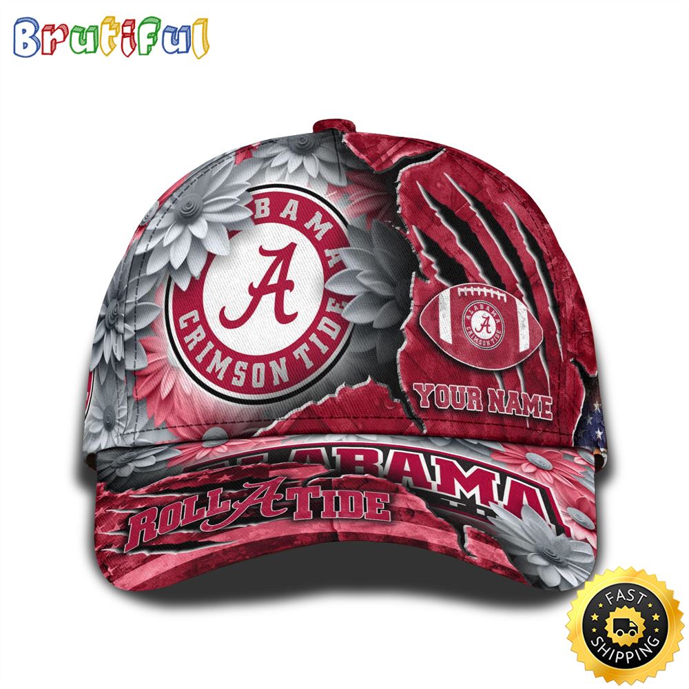 Personalized NCAA Alabama Crimson Tide All Over Print BaseBall Cap The Perfect Way To Rep Your Team 1 zcczgm