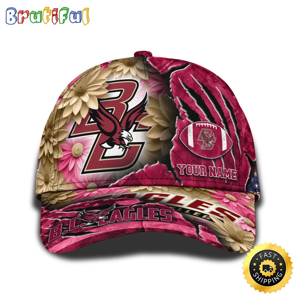 Personalized NCAA Boston College Eagles All Over Print BaseBall Cap The Perfect Way To Rep Your Team 1 f7irzt