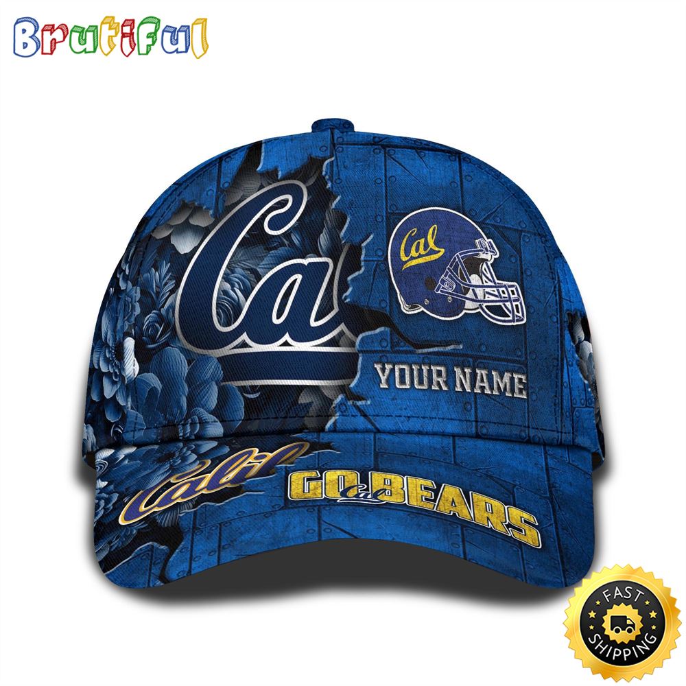 Personalized NCAA California Golden Bears All Over Print BaseBall Cap Show Your Pride 1 eplmrz