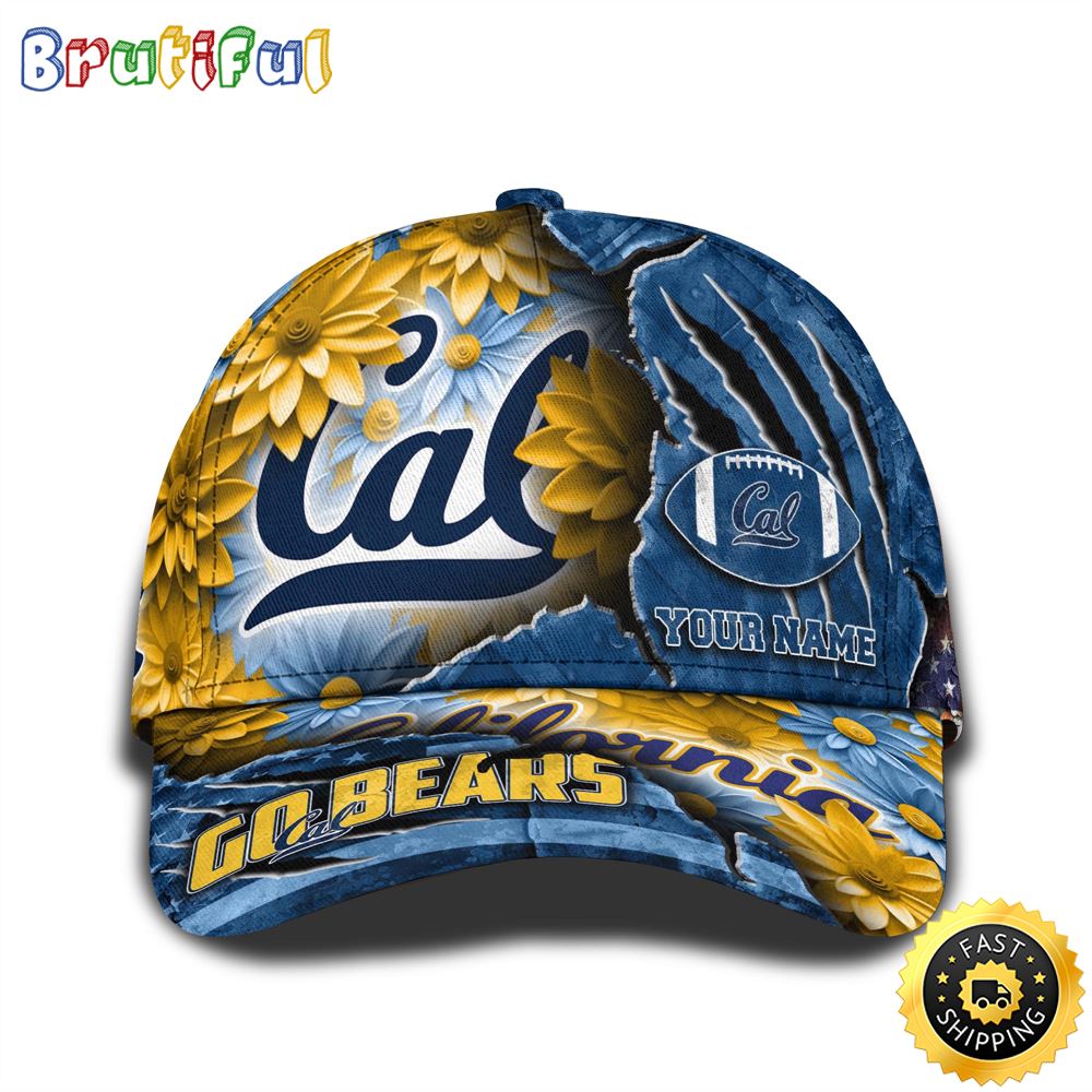 Personalized NCAA California Golden Bears All Over Print BaseBall Cap The Perfect Way To Rep Your Team 1 uoonej