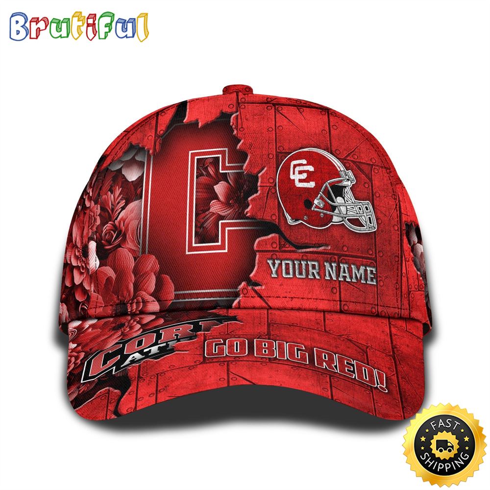 Personalized NCAA Cornell Big Red All Over Print BaseBall Cap Show Your Pride 1 n5fmym