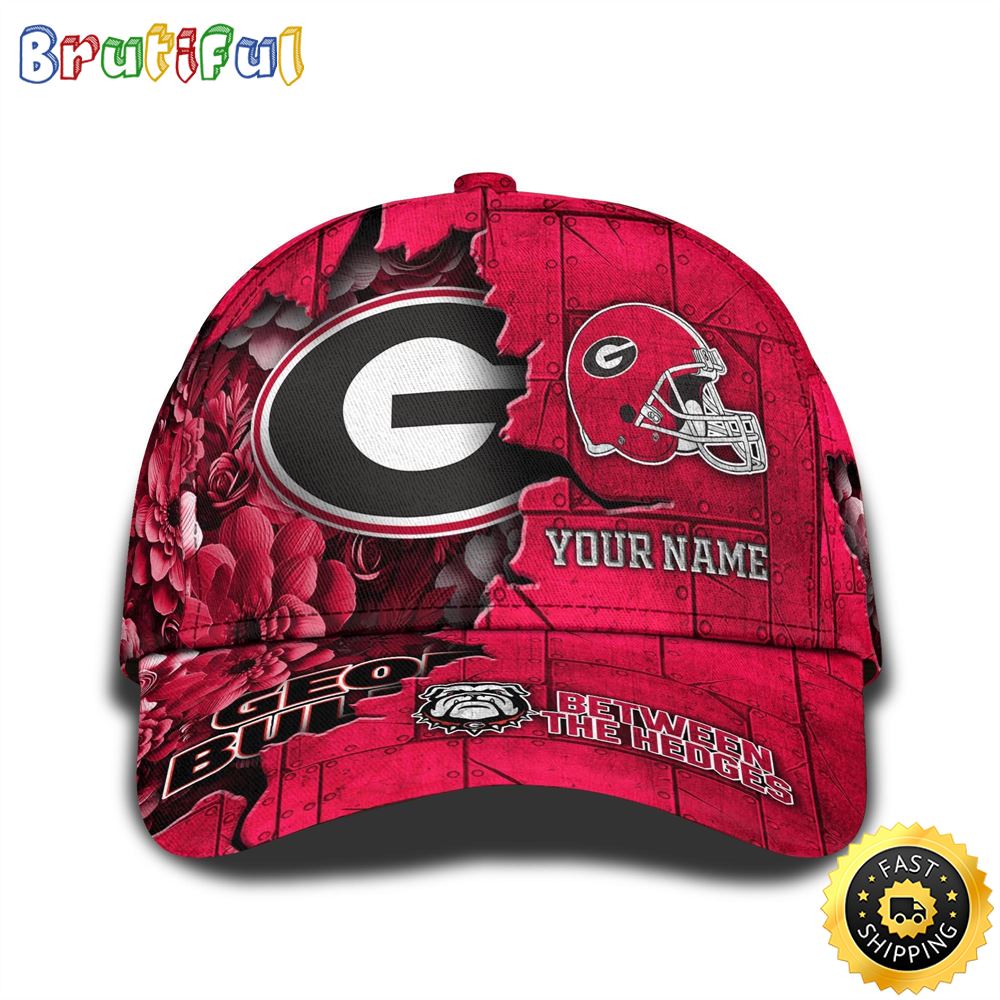Personalized NCAA Georgia Bulldogs All Over Print BaseBall Cap Show Your Pride 1 tpugfl