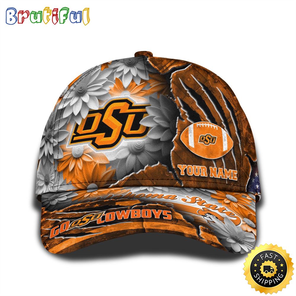 Personalized NCAA Oklahoma State Cowboys All Over Print BaseBall Cap The Perfect Way To Rep Your Team 1 tbodac