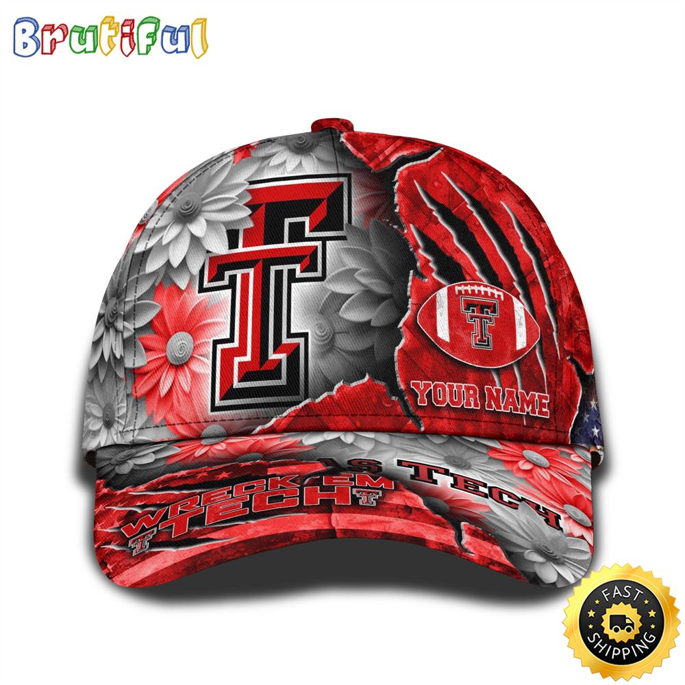 Personalized NCAA Texas Tech Red Raiders All Over Print BaseBall Cap The Perfect Way To Rep Your Team 1 r3ggfh