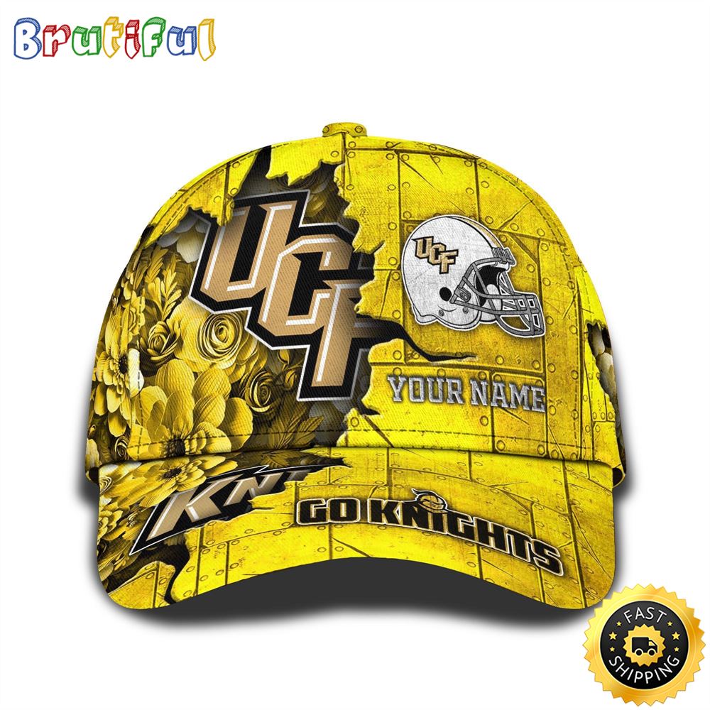 Personalized NCAA UCF Knights All Over Print BaseBall Cap Show Your Pride 1 ix9ii6