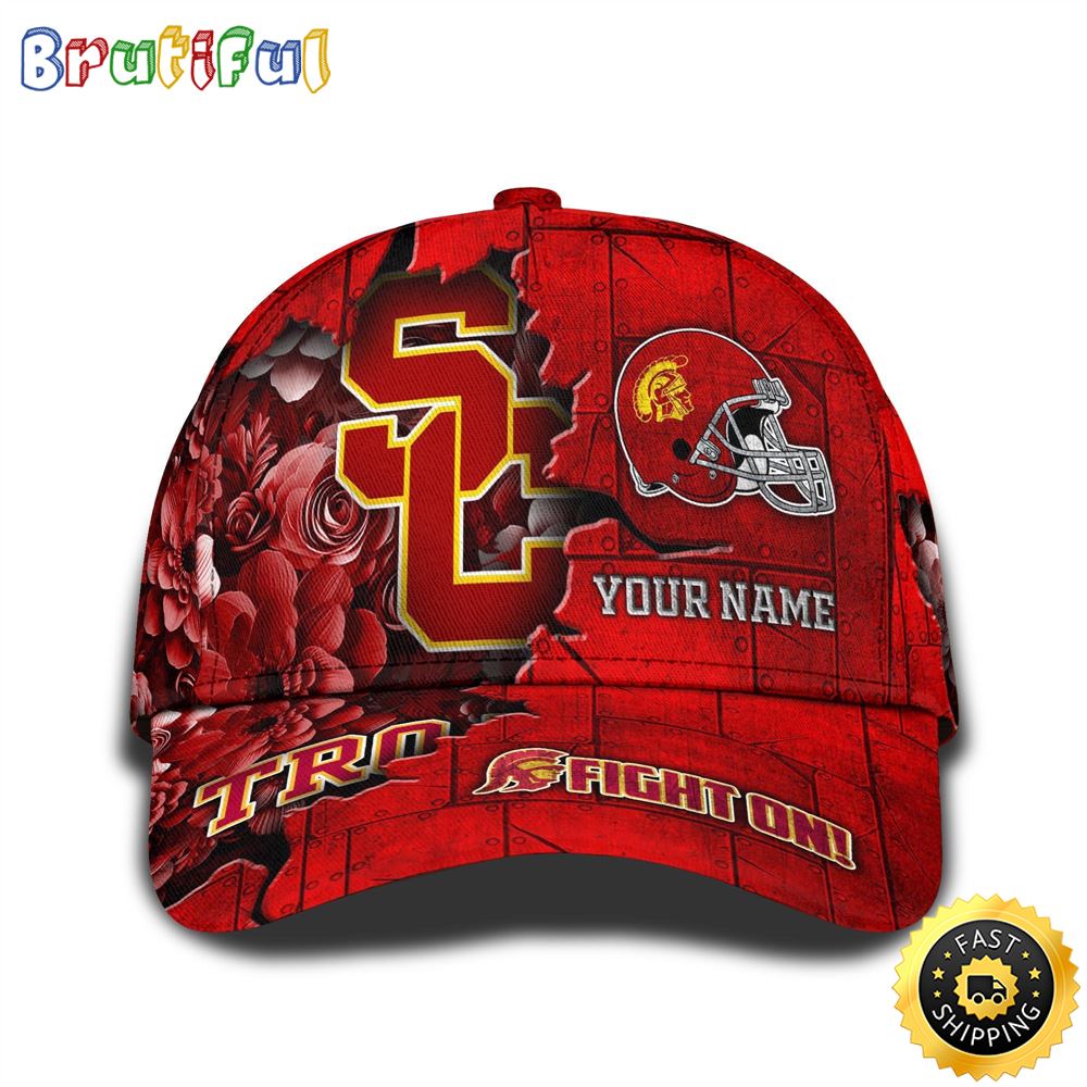 Personalized NCAA USC Trojans All Over Print BaseBall Cap Show Your Pride 1 mhazra