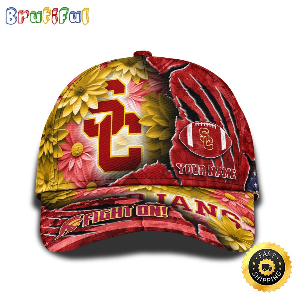 Personalized NCAA USC Trojans All Over Print BaseBall Cap The Perfect Way To Rep Your Team 1 nj0vix