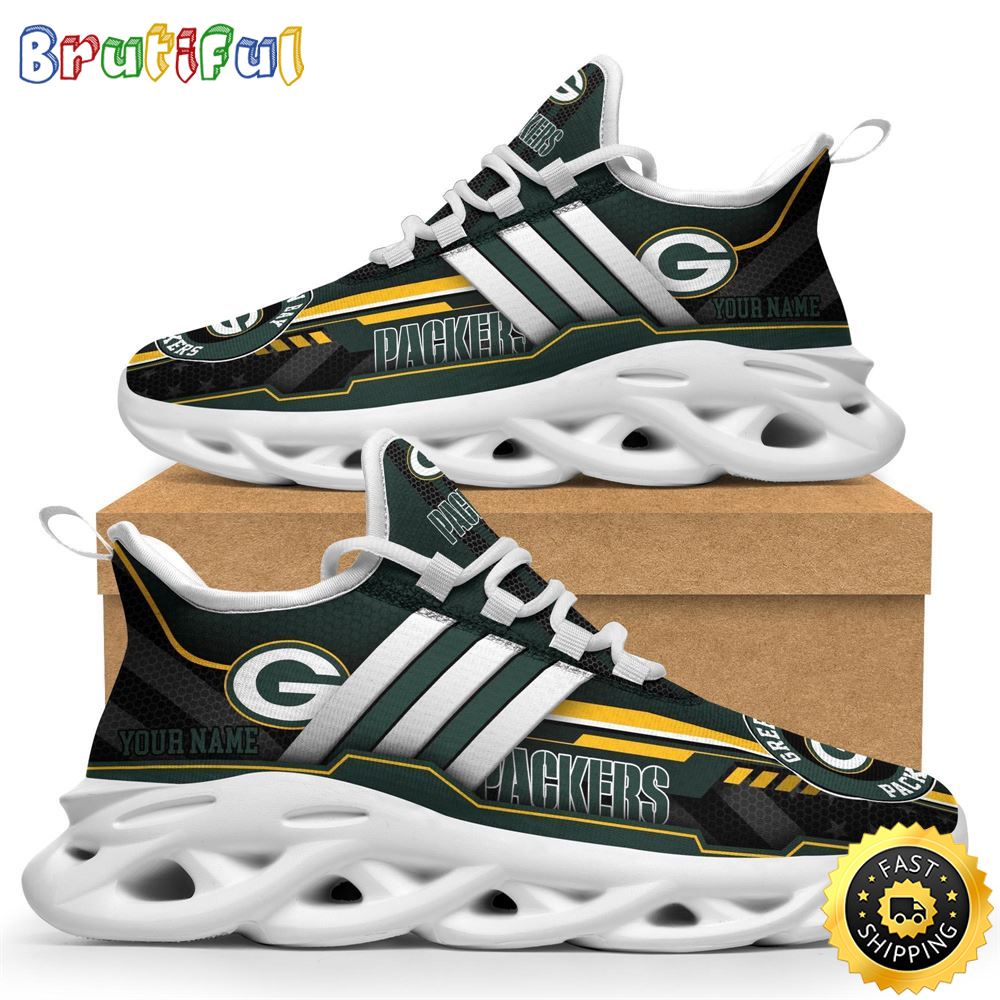 Personalized NFL Green Bay Packers Sneaker Max Soul Shoes The Perfect ...