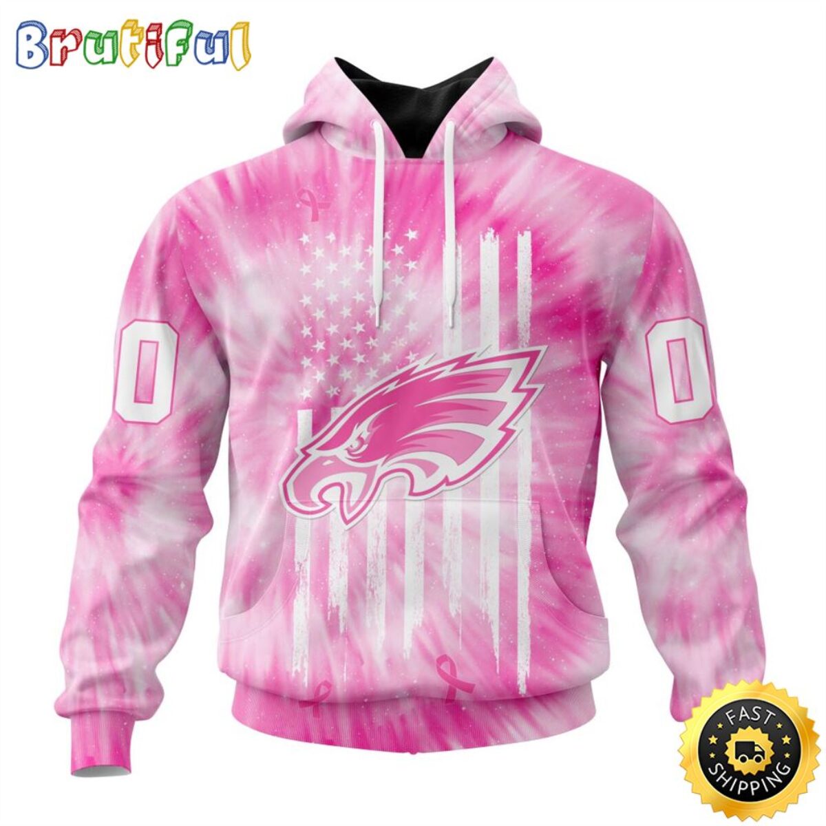 Personalized NFL Philadelphia Eagles All Over Print 3D Hoodie