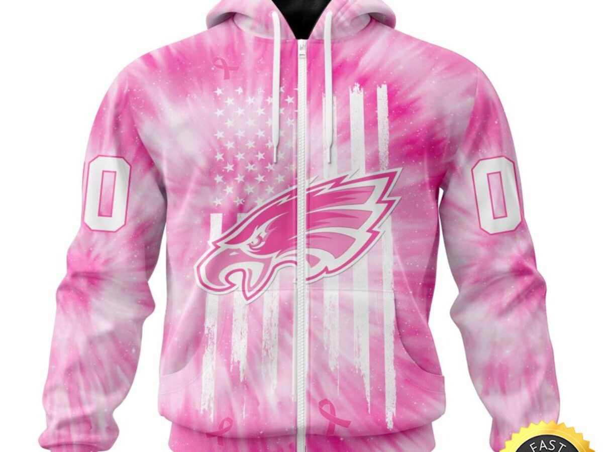 Personalized NFL Philadelphia Eagles All Over Print Zip Hoodie 3D