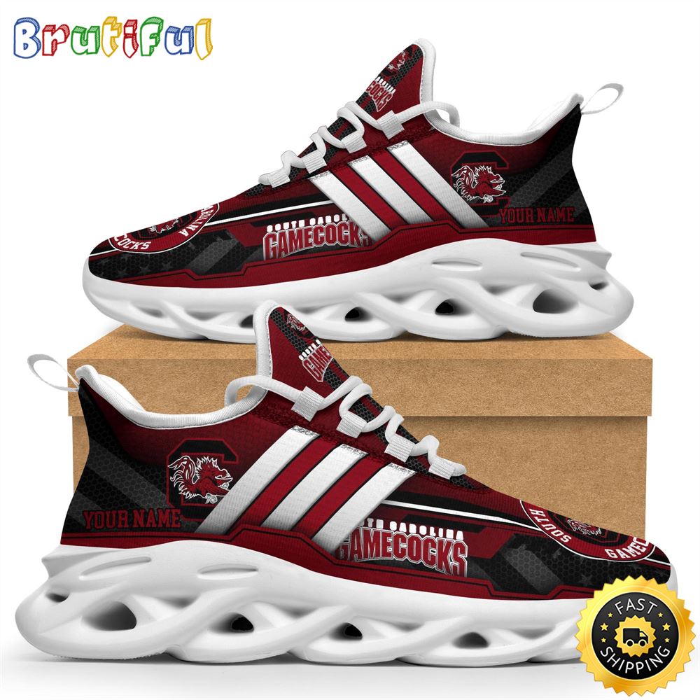 Personalized South Carolina Gamecocks Max Soul Shoes Sneakers Elevate Your Every Step 1 kbggmp
