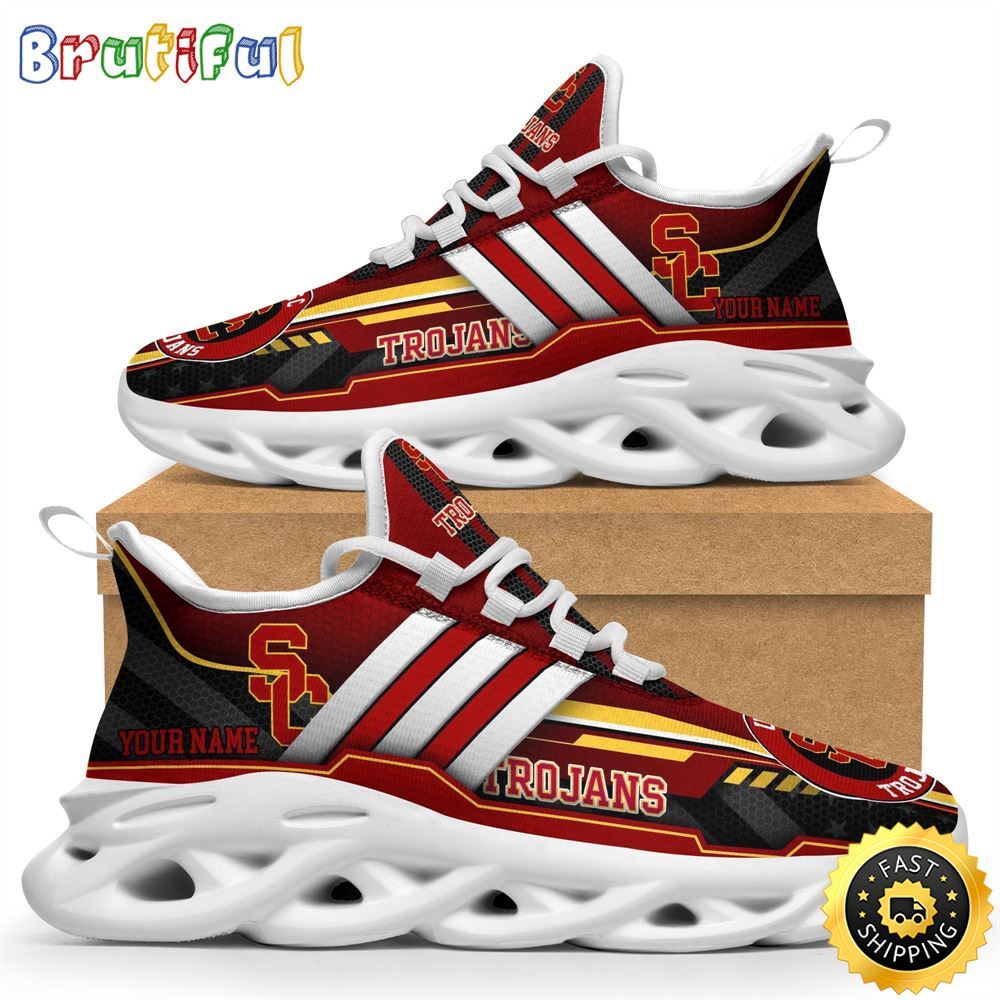 Personalized USC Trojans Max Soul Shoes Sneakers Elevate Your Every Step 1 iujstx