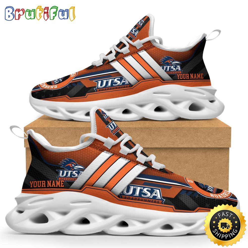 Personalized UTSA Roadrunners Max Soul Shoes Sneakers Elevate Your Every Step 1 f99o7r