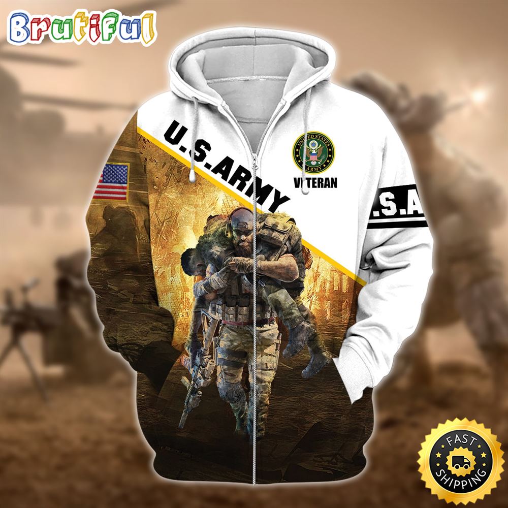 Premium Honor The Fallen Zip Hoodie 1 kusl24