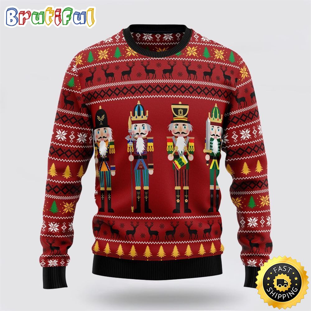 The Nutcracker Ugly Christmas Sweater Christmas Gift For That Everyone Will Love 1 lhj2a0