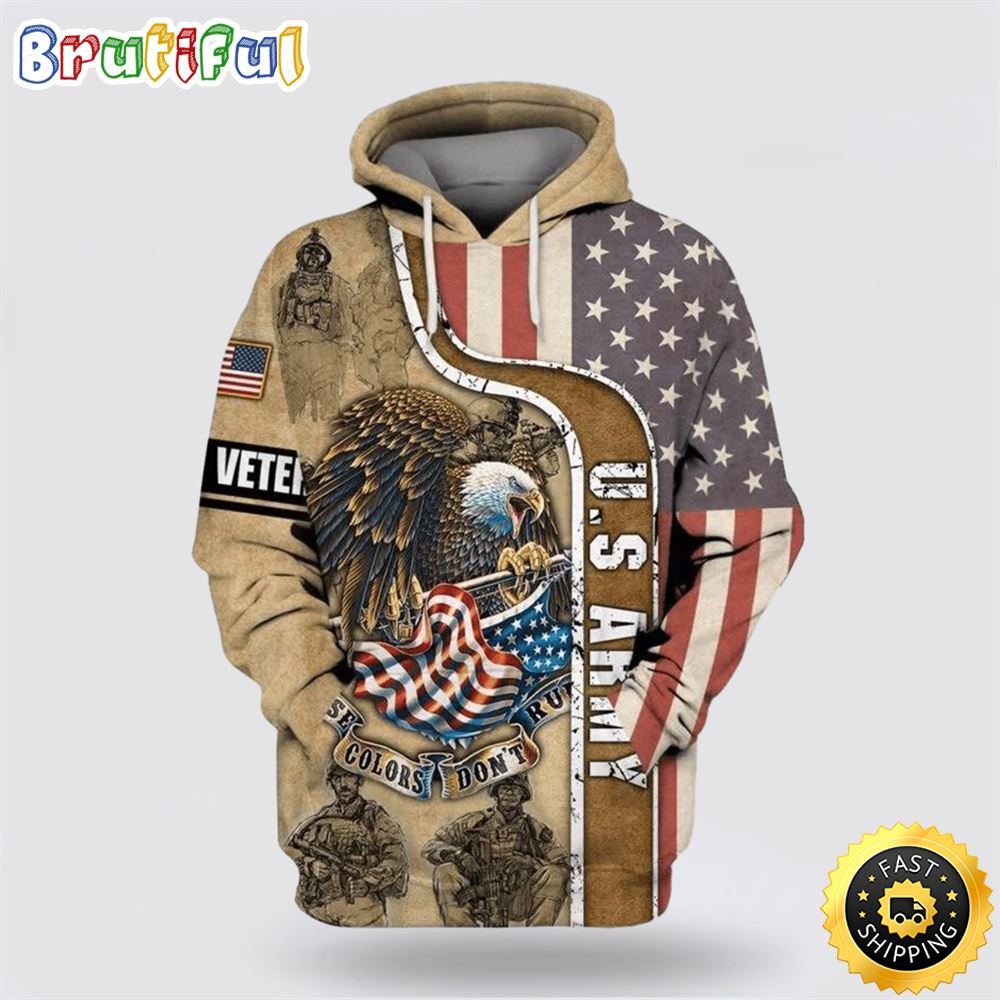These Colors Don t Run All Over Print 3D Hoodie For Military Personnel 1 lnys6j