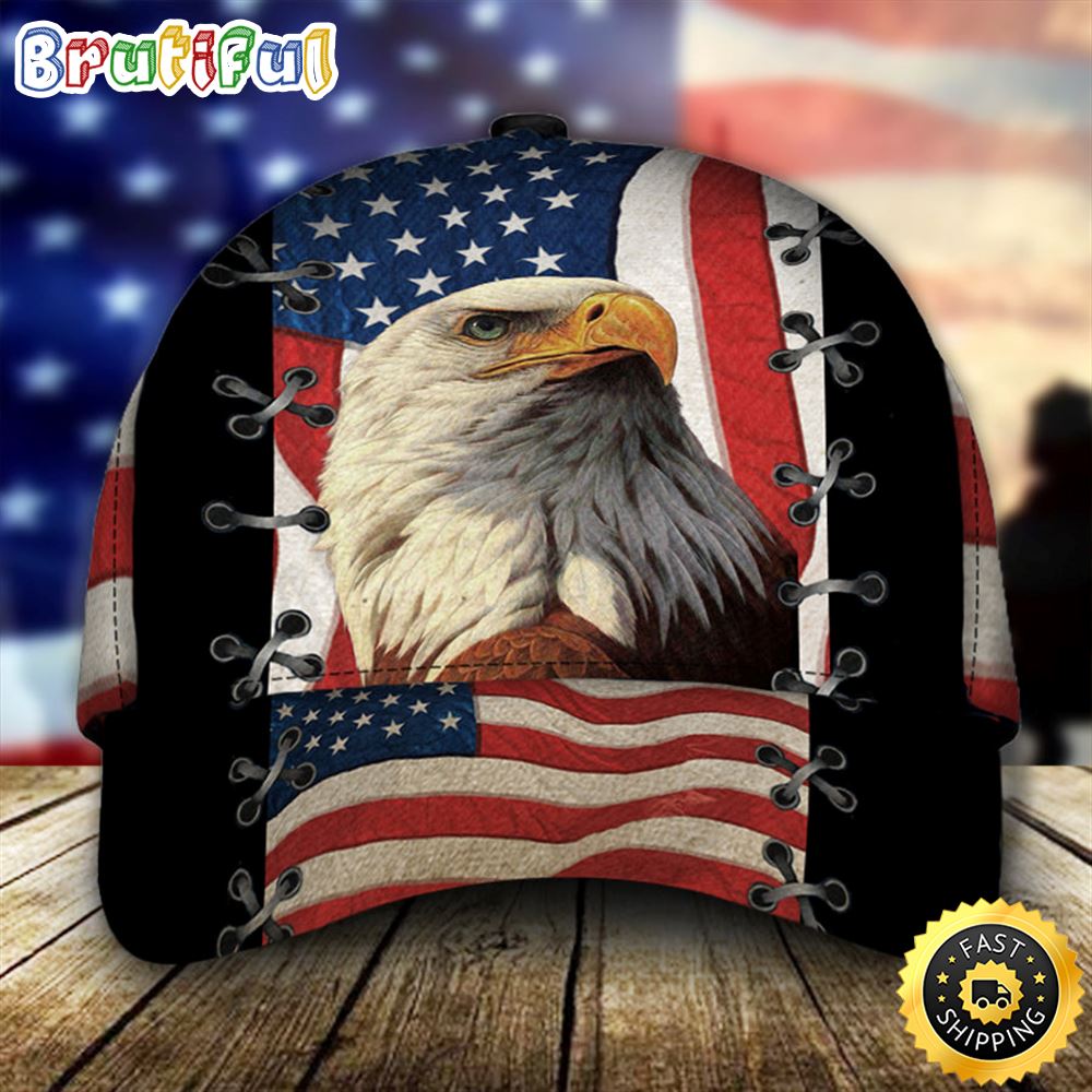 USA Flag Proud Classic Cap nmr0wb