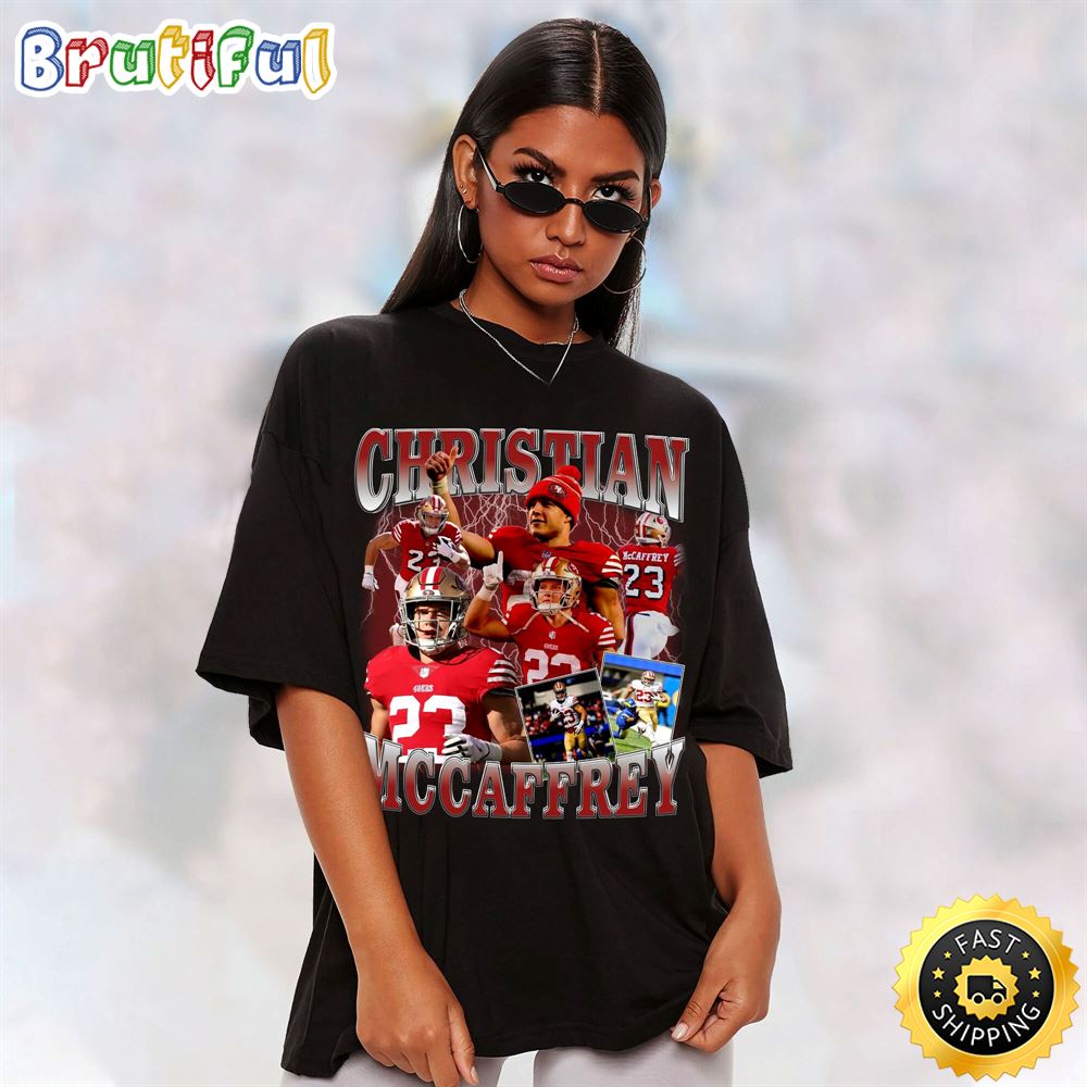 Vintage Christian Mccaffrey Shirt San Francisco Football tbq1w6