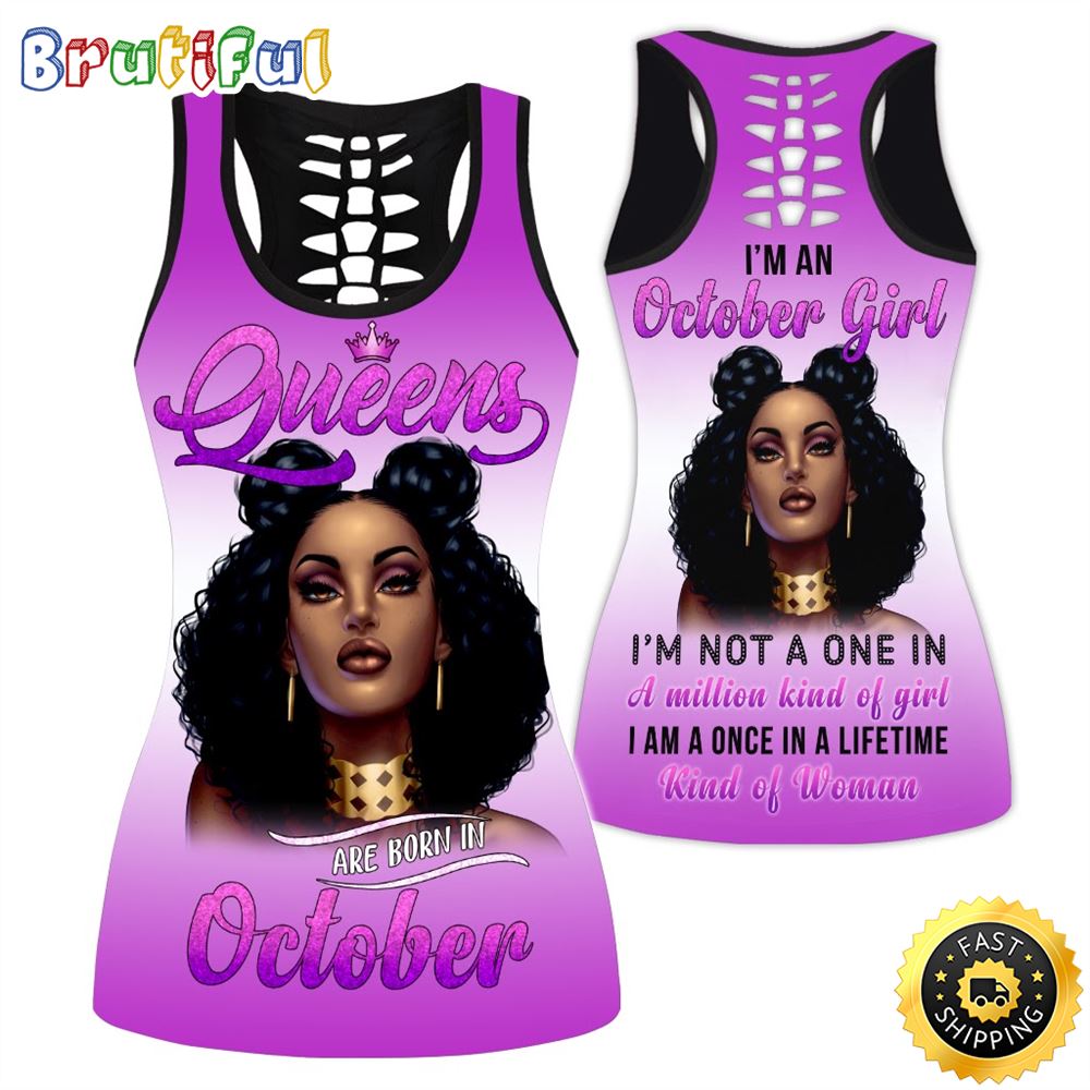 Violet October Girl All Over Print 3D Tank Top Caring Women Gift For Women 1 i0rxxe