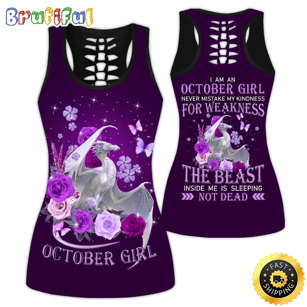 Violet October Girl All Over Print 3D Tank Top The Shadow Self Gift For Women 1 nayxlq