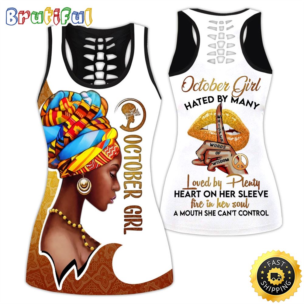 White October Girl All Over Print 3D Tank Top Loved By Plenty Gift For Women 1 hms4s5