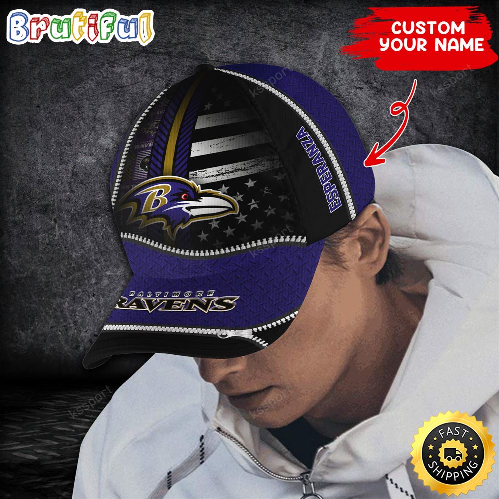Baltimore Ravens Nfl Personalize Cap Steel Style Trending Season dxw0bt