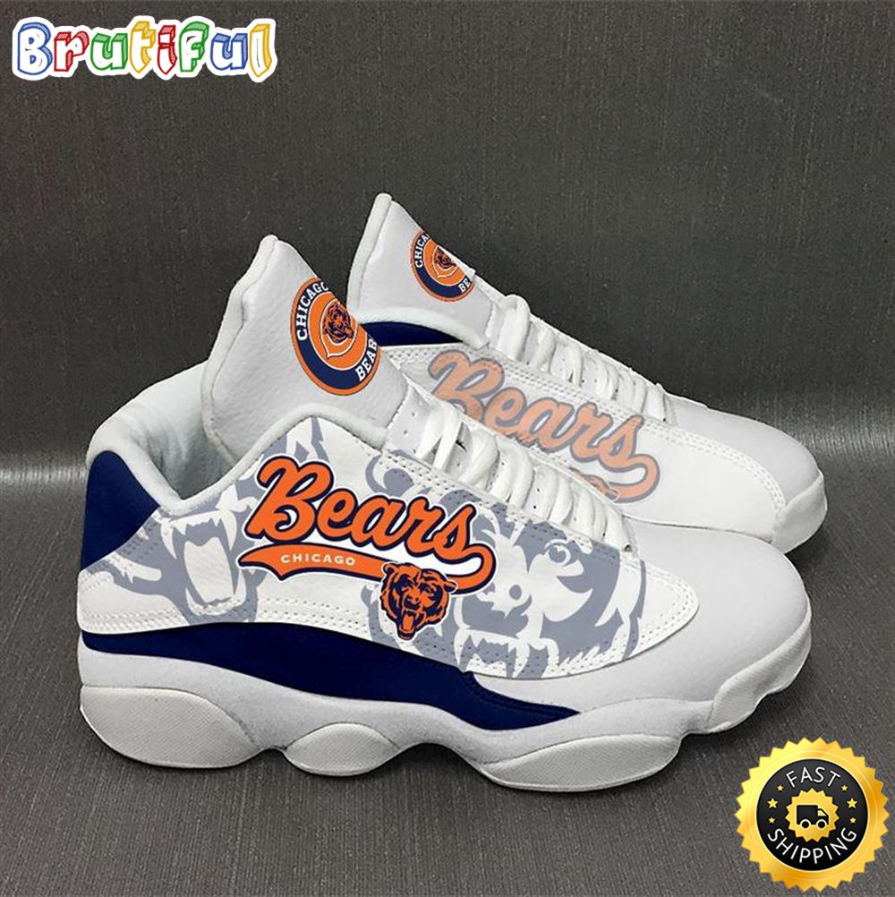 Chicago Bears Nfl Ver 2 Air Jordan 13 Sneaker n3ckh9