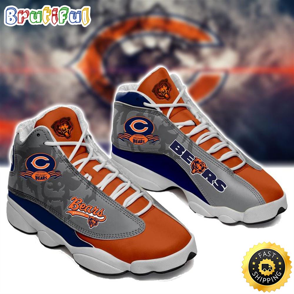Chicago Bears Nfl Ver 3 Air Jordan 13 Sneaker eceye8