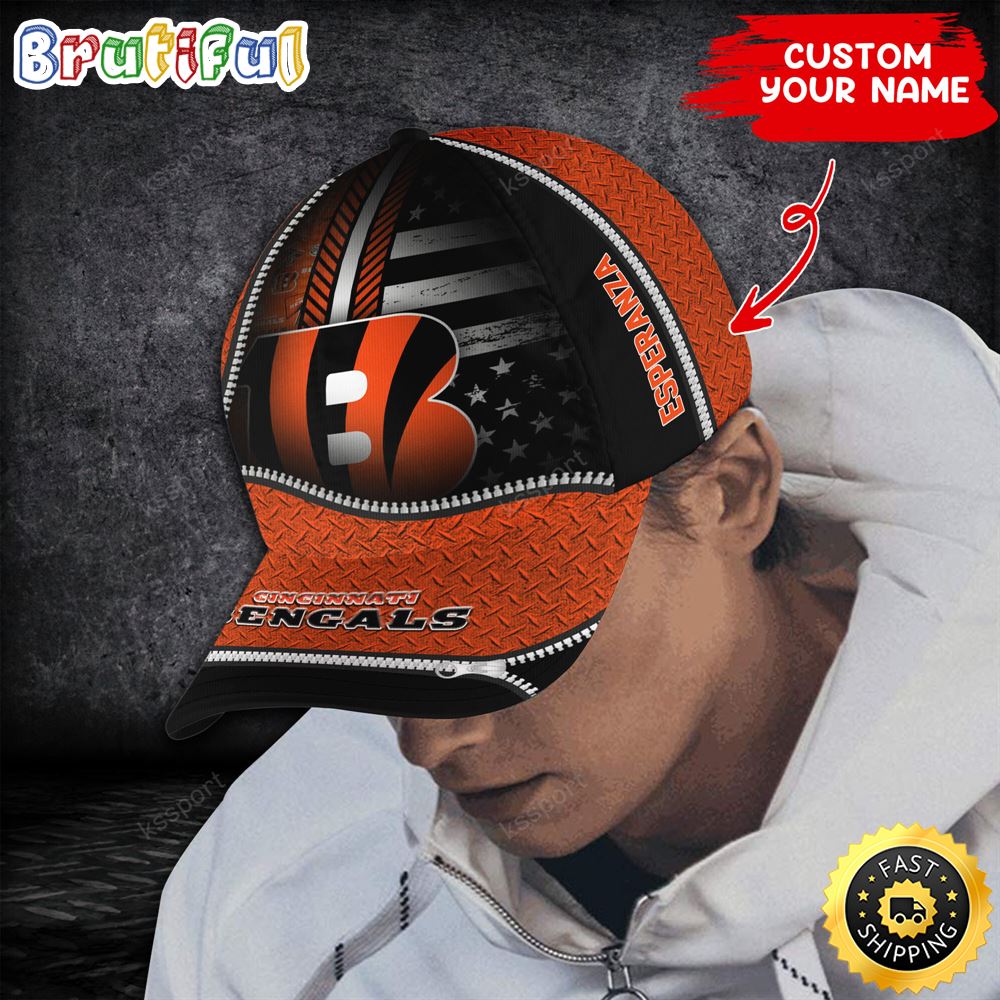 Cincinnati Bengals Nfl Personalize Cap Steel Style Trending Season jk6wbq