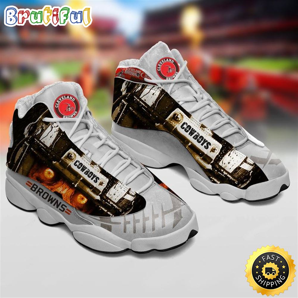 Cleveland Browns Nfl Ver 5 Air Jordan 13 Sneaker pnp6ur