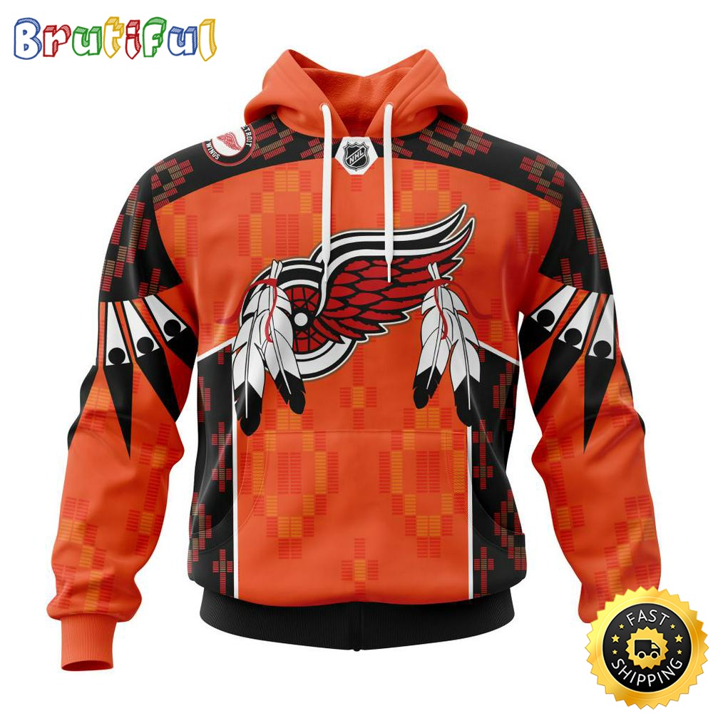 Customized NHL Detroit Red Wings Hoodie Specialized Design Child Lives Matter 2023 All Over Print 3D Hoodie Unisex Hoodie Tshirt 1 rxqyah