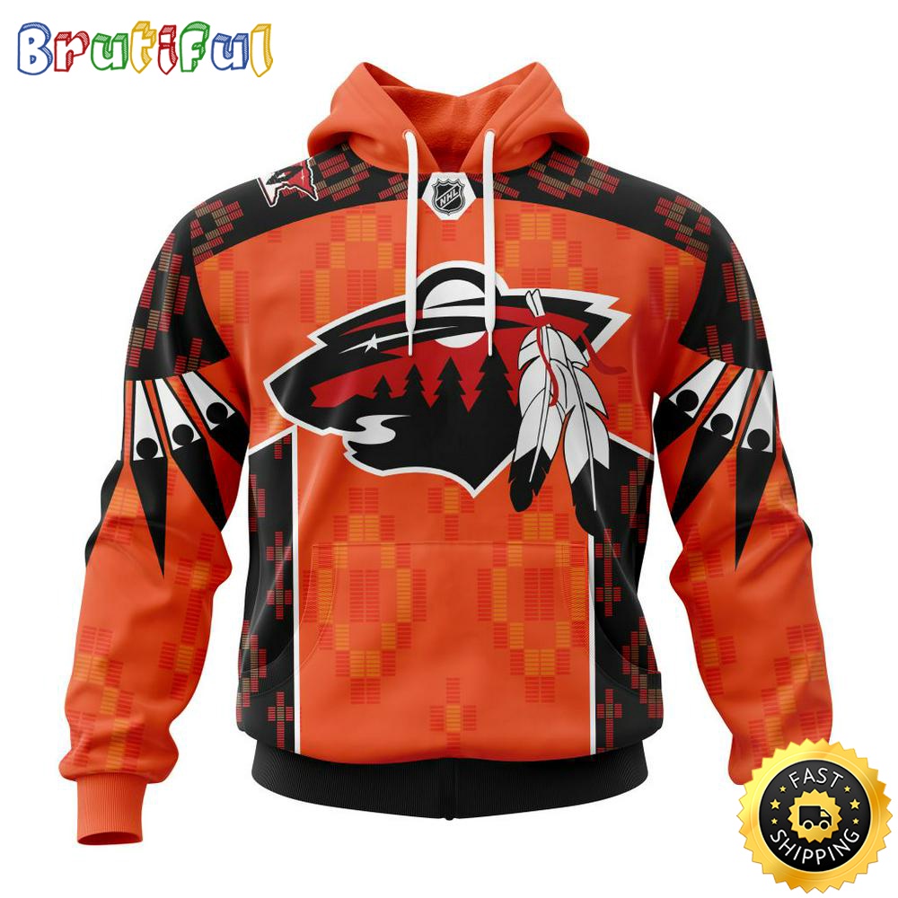 Customized NHL Minnesota Wild Hoodie Specialized Design Child Lives Matter 2023 All Over Print 3D Hoodie Unisex Hoodie Tshirt 1 qtubmb