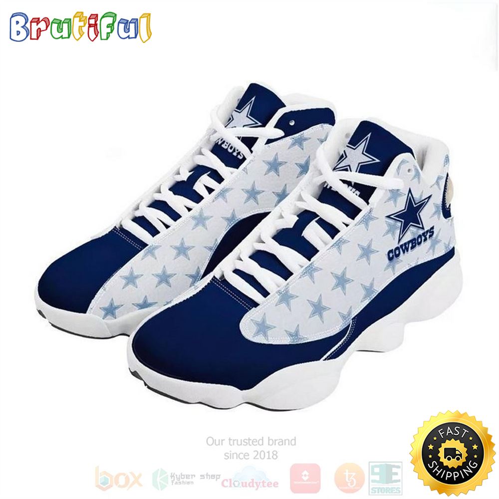 Dallas Cowboys Football Nfl Air Jordan 13 Shoes lylbes