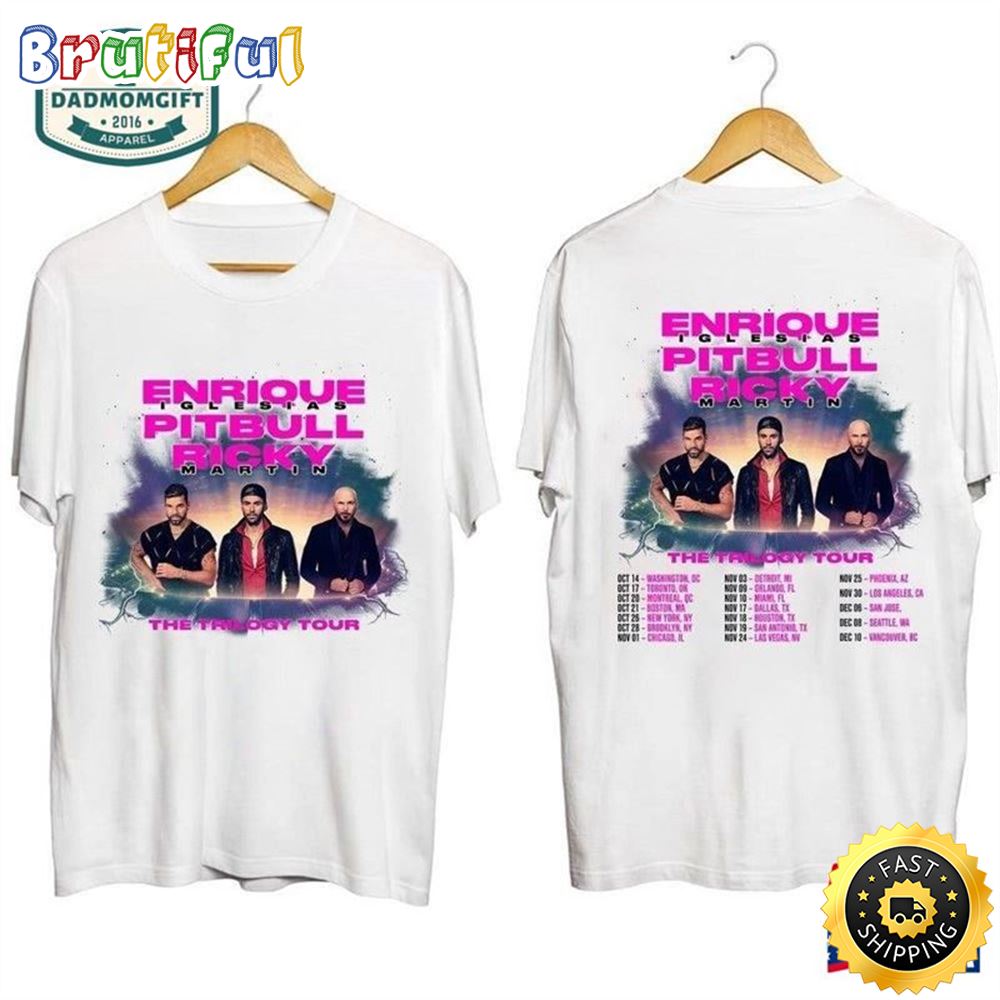 Enrique Iglesias 2023 Tour White Shirt opaca0