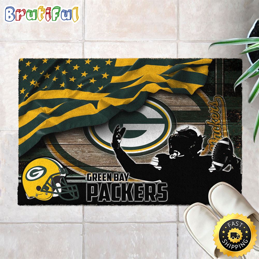 Green Bay Packers NFL Doormat For Your This Sports Season i8djxc
