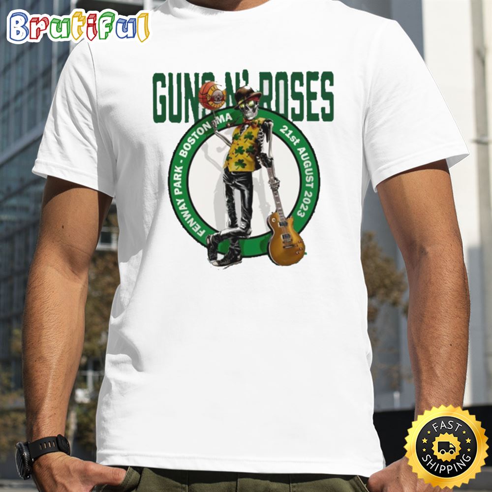 Guns N Roses Fenway Park Boston MA 21st August 2023 World Tour Unique T Shirt lah9yu